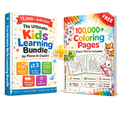 Kids Learning & Coloring Activity Bundle – 15,000+ Worksheets + 100,000+ Coloring Pages (Ages 2-7).